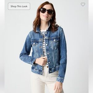 NWT J. Crew Classic Denim Jacket